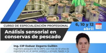 Curso de especialización profesional: ¨Análisis sensorial en conservas de pescado¨. Ingreso Libre. / Inicio: 6 de abril
