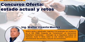 Conferencia presencial «Concurso Oferta: estado actual y retos» / Viernes 5 de abril – 7:00 p.m.