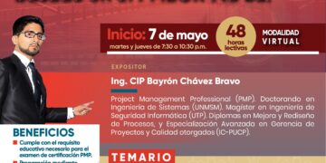 El Instituto de Estudios Profesionales de Ingeniería los invita a participar del «Curso Especializado en dirección de proyectos basado en el PMBOK 7ta Ed.» / Inicio: 7 de mayo