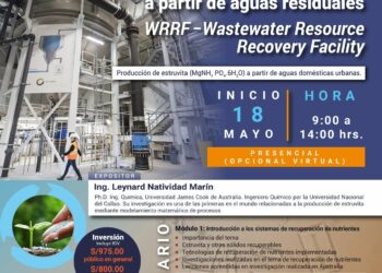 Curso «Fertilizantes sostenibles a partir de aguas residuales» / Inicio: Sábado 18 de mayo de 2024
