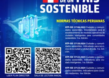 Aprobaron las normas técnicas peruanas: Ciudades inteligentes y sostenibles en el Perú