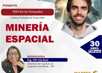 Martes de la Minería «Minería espacial» / Martes 30 de abril