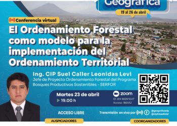 Conferencias virtuales: El Ordenamiento Forestal como modelo para la implementación del Ordenamiento Territorial – Obras por impuesto – Padrón de productos agrarios/ Martes 23 de abril – Desde las 7 p.m.