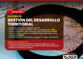 Diploma en: «Gestión del Desarrollo Territorial» / Inicio de clases: 24 de julio de 2024