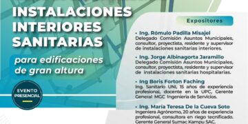 Curso de Especialización «Instalaciones interiores sanitarias» – Inicio: 3 de junio