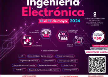 El Capítulo de Ingeniería Electrónica del CIP-CDLIMA se complace en invitar a empresas, profesionales, estudiantes y al público en general a participar de manera presencial en la Semana de la Ingeniería Electrónica