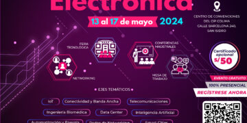 El Capítulo de Ingeniería Electrónica del CIP-CDLIMA se complace en invitar a empresas, profesionales, estudiantes y al público en general a participar de manera presencial en la Semana de la Ingeniería Electrónica