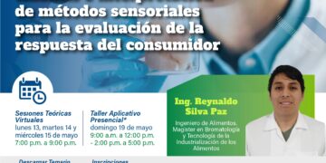 Curso de especialización profesional “Análisis de Interpretación de Métodos Sensoriales para la Evaluación de Respuesta del Consumidor″ / Inicio: Lunes 13 de mayo