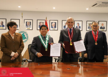 El CIP-CDLima y la Universidad Ricardo Palma firmaron un convenio de cooperación académica, cultural, científica y tecnológica