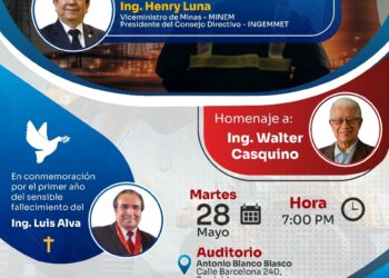 Martes de la Minería «Automatización de procesos mineros para atraer inversiones en el boom minero» / Martes 28 de mayo – 7:00 p.m.