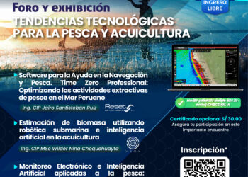 Foro y Exhibición: «Tendencias tecnològicas para la pesca y acuicultura» / Martes 25 de junio – 7:00 p.m.