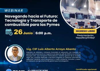 Conferencia virtual «Navegando hacia el futuro: Tecnología y transporte de combustible para las Pymes» / Miércoles 26 de junio – 6:00 p.m.