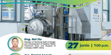 Conferencia virtual «Tratamiento de residuos sólidos biocontaminados» / Jueves 27 de junio – 7:00 p.m.