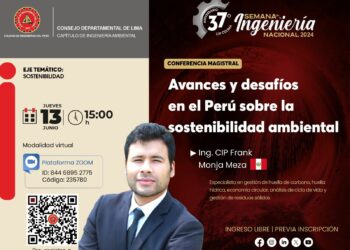 Conferencia magistral: Avances y desafíos en el Perú sobre la sostenibilidad ambiental