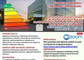 Diploma de “Auditores en eficiencia energética en la industria y edificaciones” / Inicio: 6 de junio