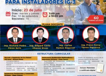Curso «Capacitación para Instaladores IG-3» /Inicio: 23 de julio