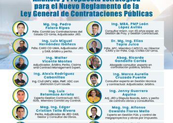 Conversatorio presencial: «Análisis y Propuesta Estratégica para el Nuevo Reglamento de la Ley General de Contrataciones Públicas»/ Miércoles 28 de agosto – 6:30 p.m.