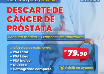 Campaña Descarte de Cáncer de Próstata / Viernes 19 de julio – 8:30 a.m.