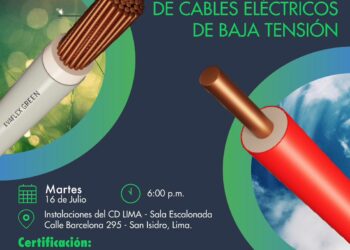 Taller Prysmian: «Correcta selección de cables eléctricos de baja tensión» / Martes 16 de julio – 6 p.m.