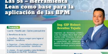 Curso taller: «Las 5s – Herramienta Lean como base para la aplicación de las BPM»