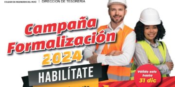 No pierdas la oportunidad de habilitarte con la nueva Campaña de Formalización del CIP-CDLima