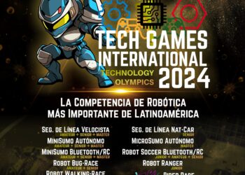 El Capítulo de Ingeniería Electrónica del Colegio de Ingenieros del Perú CDLima y Let´s Go Robot invitan al Tech Games International 2024