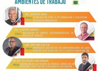 El Capítulo de Ingeniería Ambiental organiza «Seminario Internacional en Evaluación en Ambientes de Trabajo» / Viernes 5 de julio – 9:00 a.m.