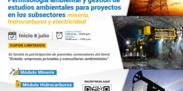 Programa de Especialización: «Permisología ambiental y gestión de estudios ambientales para proyectos en los subsectores minería, hidrocarburo y electricidad» / Inicio: 8 de julio