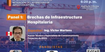 Congreso presencial: «1° Congreso de gestión estratégica para la mitigación de brechas de infraestructura» / Jueves 18 de julio – 5:30 p.m.