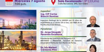 Mesa redonda «Camino al Primer Congreso de Gas y Petróleo» / Miércoles 07 de agosto – 7:00 p.m.
