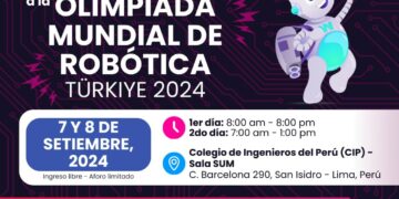 Evento: «Eliminatorias Nacionales rumbo a la World Robot Olympiad (WRO) Türkiye 2024» / Sábado 7 y domingo 8 de setiembre