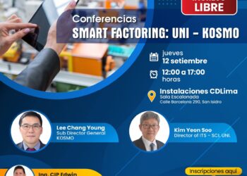Conferencias Internacional «Smart factoring: UNI – KOSMO» / Jueves 12 de setiembre – 12:00 p.m.