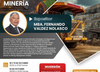 Curso presencial «Análisis de costos en minería» / Inicio: 10 de octubre