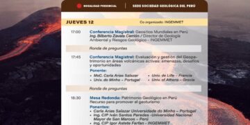 Semana Geológica Nacional 2024 / Jueves 12 de setiembre – 5:00 p.m.