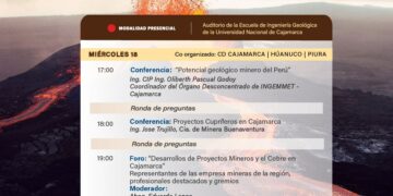 Semana Geológica Nacional Perù 2024/ Miércoles 18 de setiembre – 5:00 p.m.