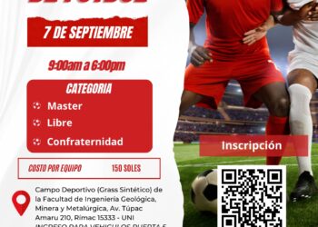 Vive la emoción en el Campeonato de Fútbol de la Semana del Capítulo de Ingeniería Metalúrgica