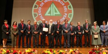 El Colegio de Ingenieros del Perú – Consejo Departamental de Lima les dio la bienvenida a 226 ingenieros