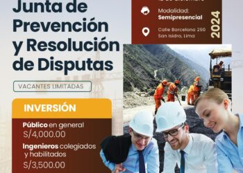 Programa especializado «Junta de Prevención y Resolución de Disputas » / Inicio: 1 de octubre