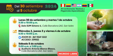 VI EXPO CALIDAD Y SISTEMAS ISO – Aliados para un Futuro Sostenible – Del 30 de septiembre al 5 de octubre