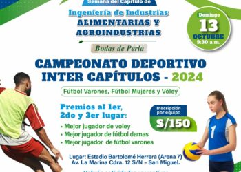 Vive la emoción en el Campeonato Intercapítulos por la Semana del CIIAA 2024 / Domingo 13 de octubre – 9:30 a.m.