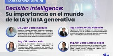 Taller virtual «Decision Intelligence: Su importancia en el mundo de la IA y la IA Generativa» / Martes 29 de octubre – 7:00 p.m.