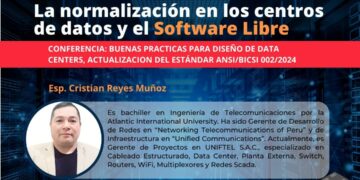Evento presencial: «La normalización en los centros de datos y el Sofware Libre»/ Jueves 31 de octubre – 6:50 p.m.