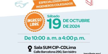 «Mega Feria Laboral Especializada para Ingenieros Colegiados» / Sábado 19 de octubre – De 10:00 a.m. a 4:00 p.m.