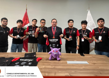 El Capítulo de Ingeniería Electrónica apoya la robótica de competencia en el país para un futuro sostenible en la innovación