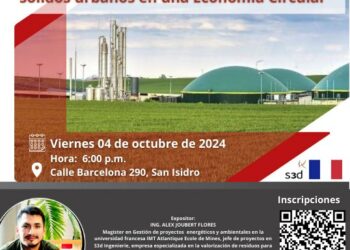 Conferencia libre: «Tecnología de procesamiento de residuos sólidos urbanos en una Economía Circular” / Viernes 4 de octubre – 6:00 p.m.