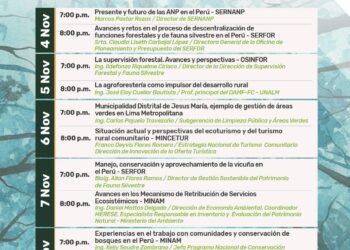 ¡Ya está aquí el III Ciclo Anual de Conferencias Forestales 2024! / Del 4 al 8 de noviembre