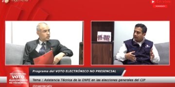 En tercera edición del programa «Voto Electrónico No Presencial» se abordaron el simulacro y las opciones de voto