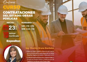 Curso «Contrataciones del Estado: Obras Públicas» / Inicio: Sábado 23 de noviembre
