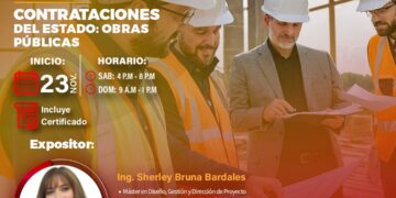 Curso «Contrataciones del Estado: Obras Públicas» / Inicio: Sábado 23 de noviembre