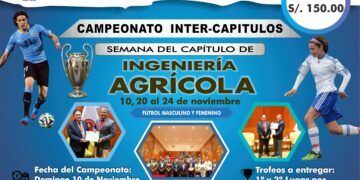 ¡No te pierdas la pasión del Campeonato Inter-Capítulos en la Semana del Capítulo de Ingeniería Agrícola!